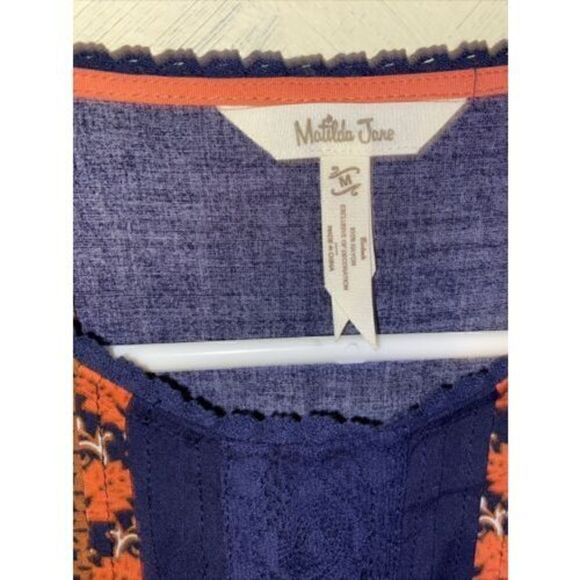 Matilda Jane Women’s Blouse -Size M Pretty!- - Picture 4 of 6